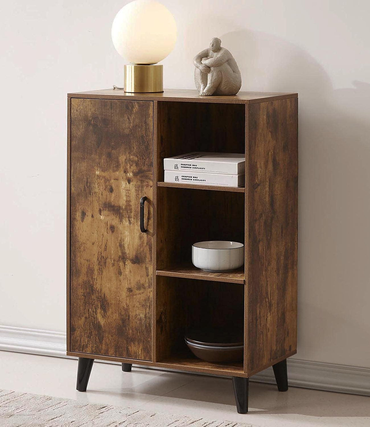 Brown Accent Storage Cabinet J754