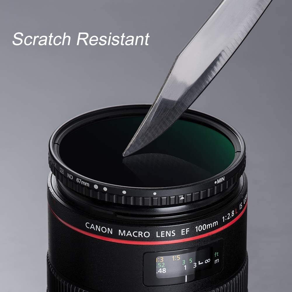 49mm Variable ND Filter ND8-ND128 3-7 Stop S639