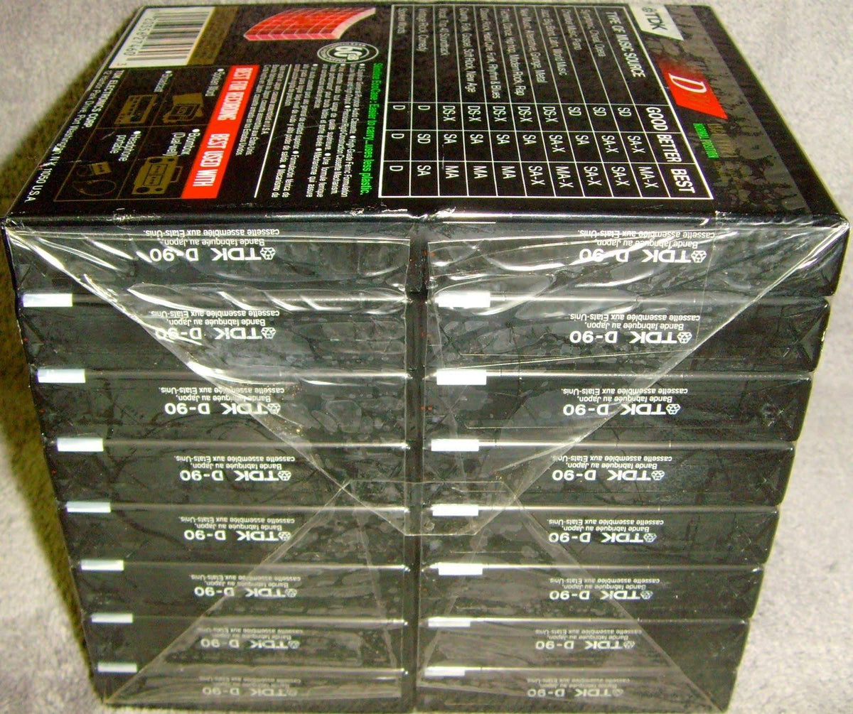 High Output 16-Pack Audio Cassette Tapes L832