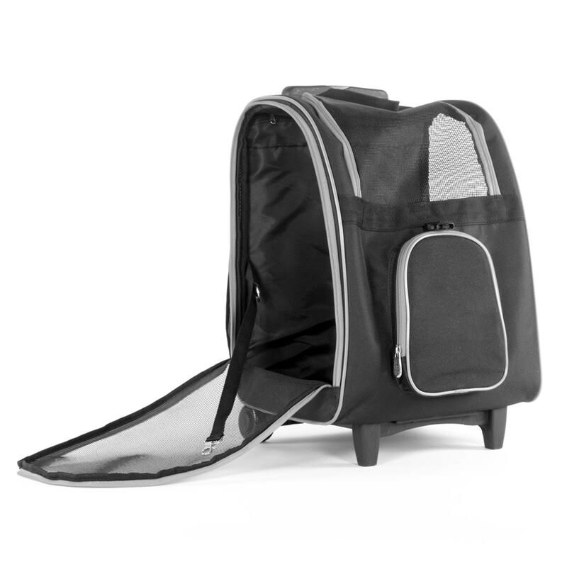 Premium Pet Carrier with Wheels P252