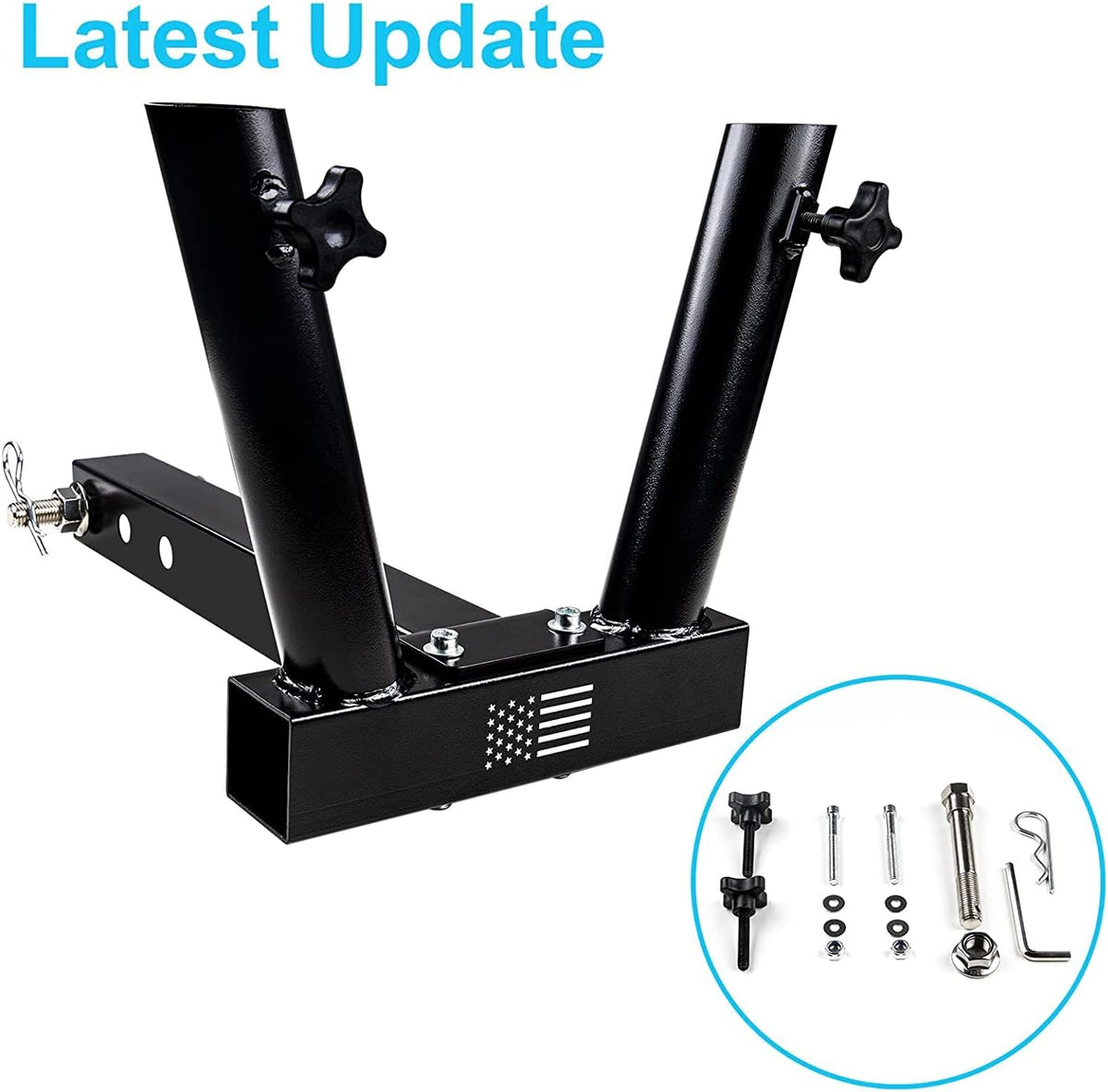 Universal Flag Hitch Mount with Anti-Wobble Screws Z567