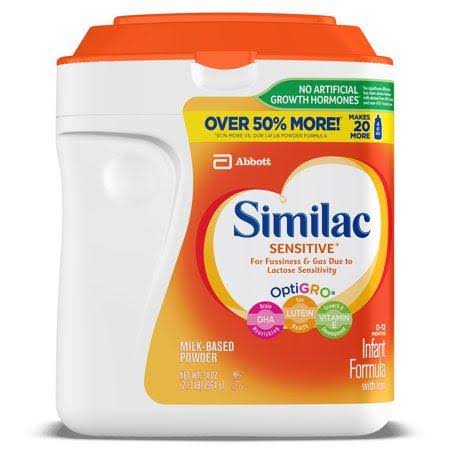 Infant Formula with Iron 34 oz 2 Count Z876