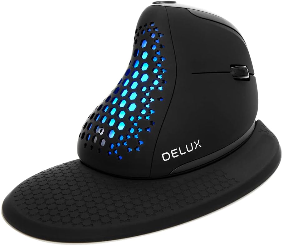 Wireless Ergonomic Vertical Mouse with OLED Screen U681993