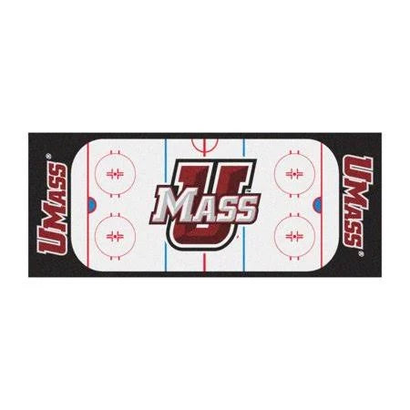 College NCAA University of Massachusetts 30 inch x 72 inch Nylon Non-Skid Washable O406860