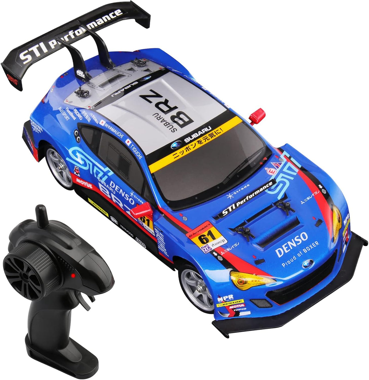 1:16 4WD RC Drift Car with 2.4G Remote Control and 2 Pack Batteries U313209
