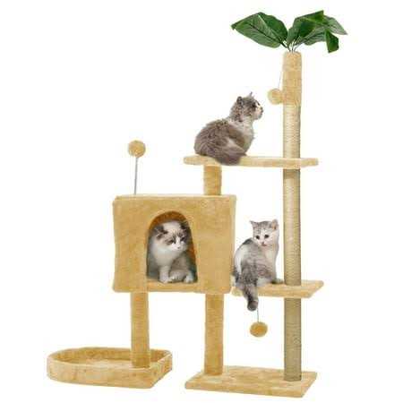 52in Cat Tree with Scratching Posts Z561