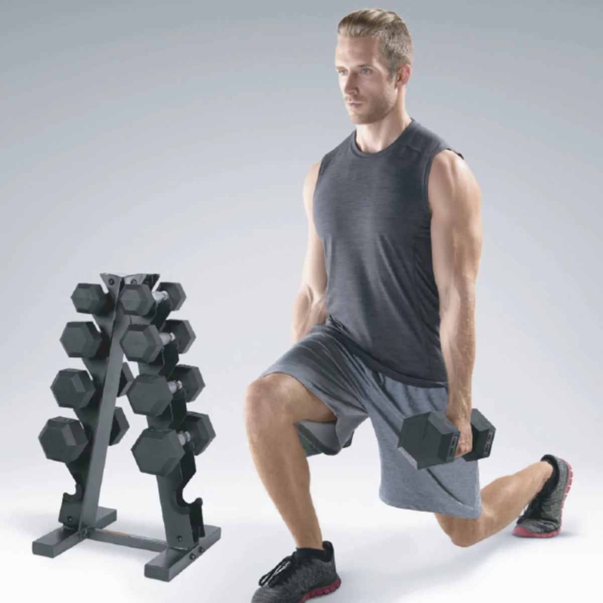 Black Dumbbell Stand E47931