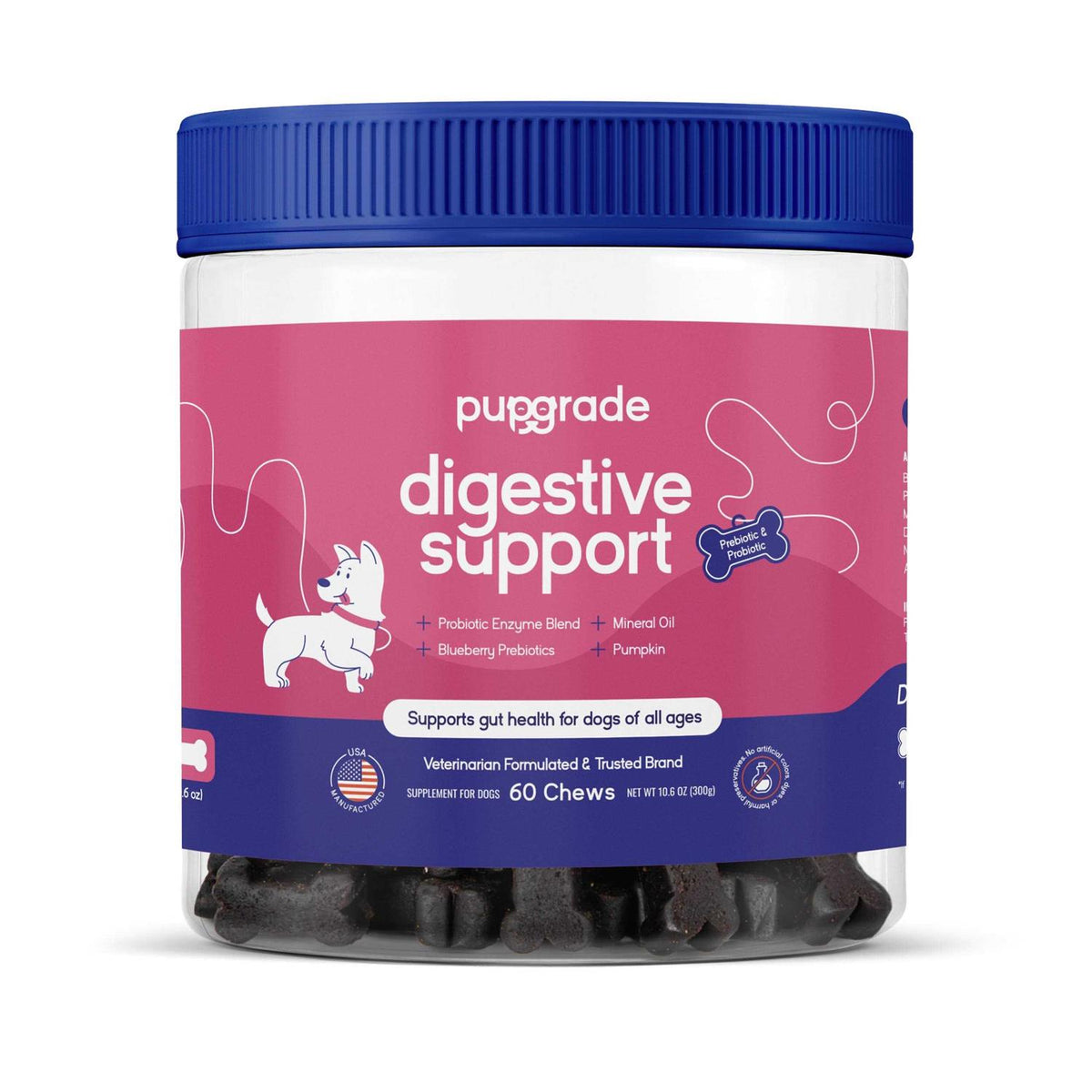 Digestive Support Chews for Dogs V653