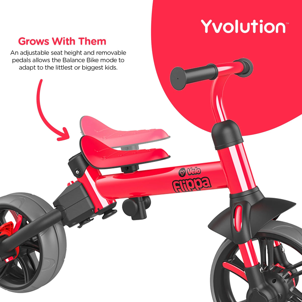 4-in-1 Triicycle to Balance Bike R70417