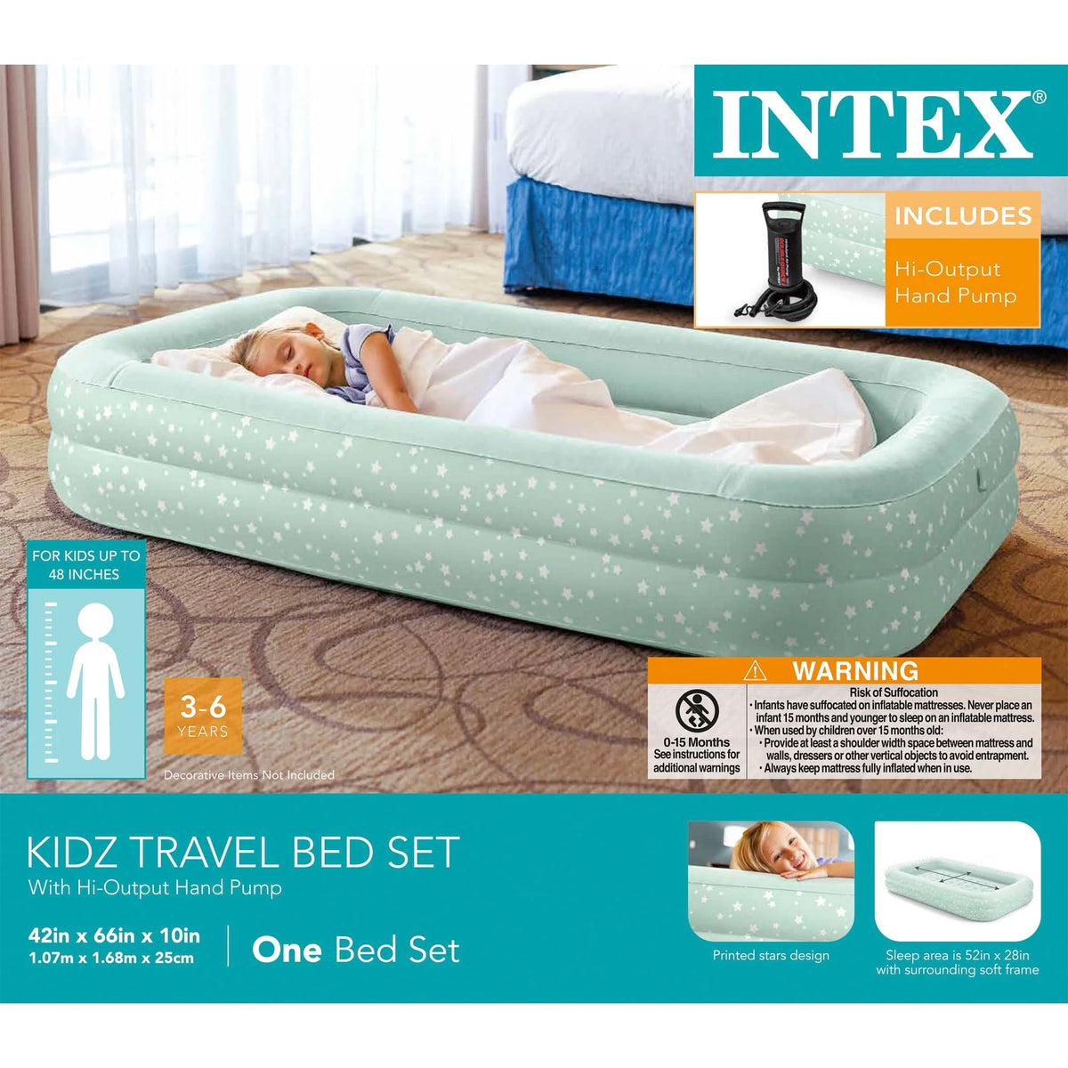 Air Mattress with Hand Pump R4125