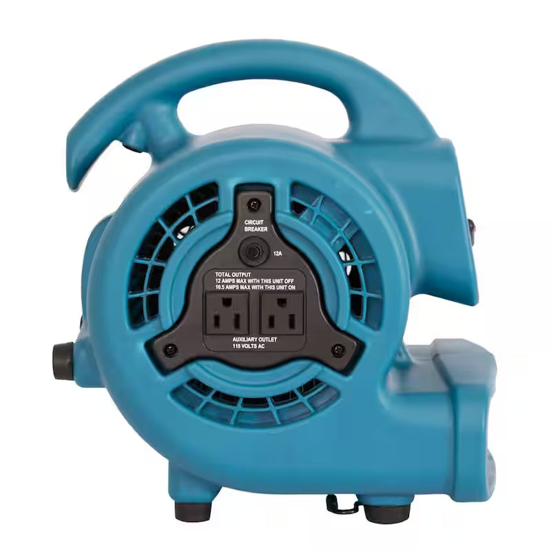 600 CFM 3-Speed Air Mover Utility Blower Fan X538026