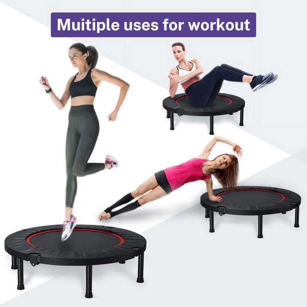 40 Foldable Mini Trampoline 330 lb N97701