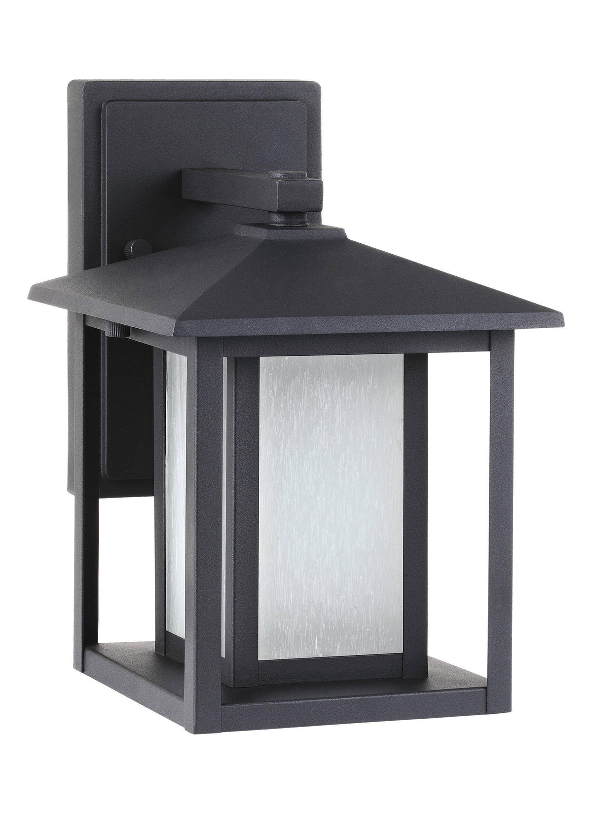 Black Small LED Outdoor Wall Lantern Z1492