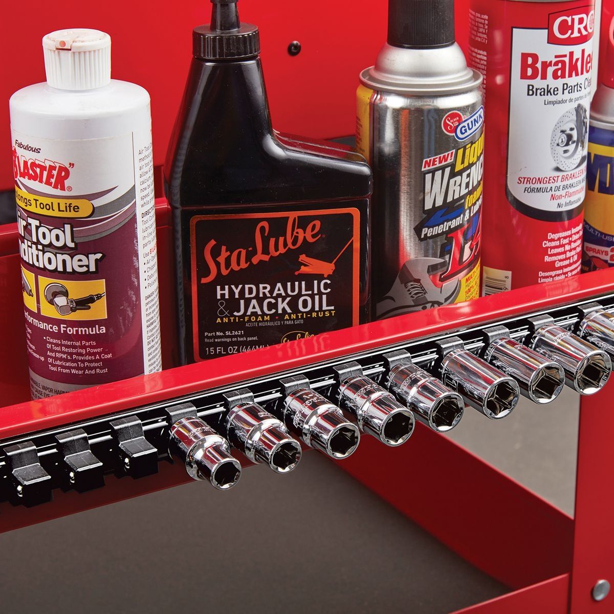 1/2 in. Magnetic Socket Rail C55916