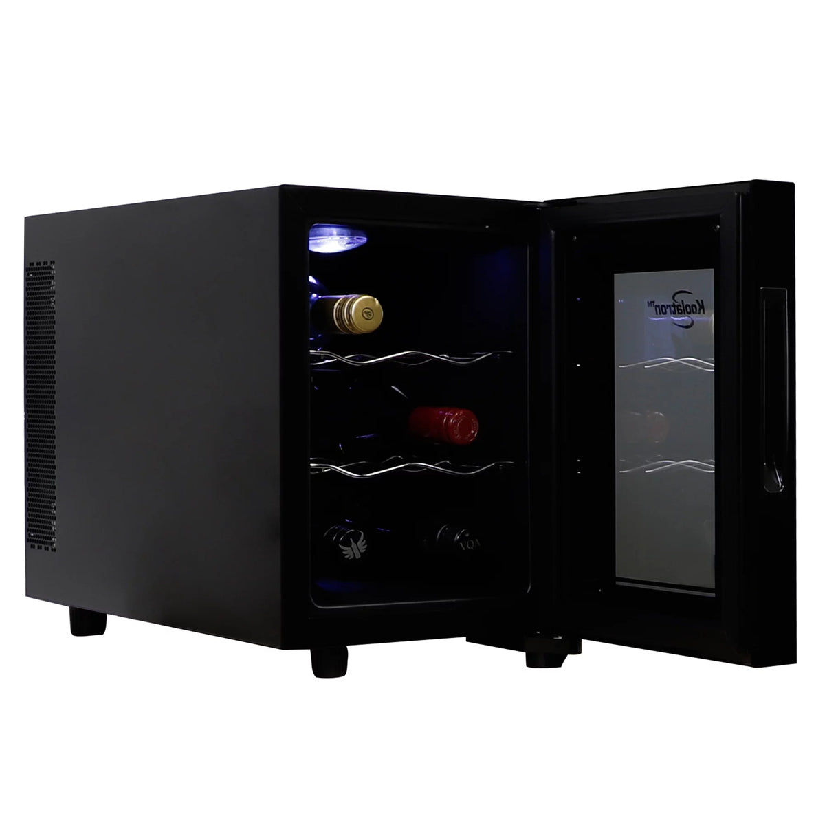 6-Bottle Wine Cooler with Wine Rack and Temp. Control I322