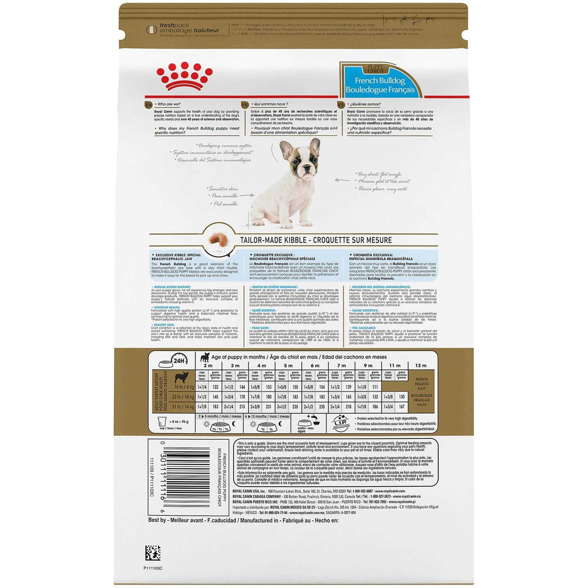 French Bulldog Puppy Dry Dog Food D923300