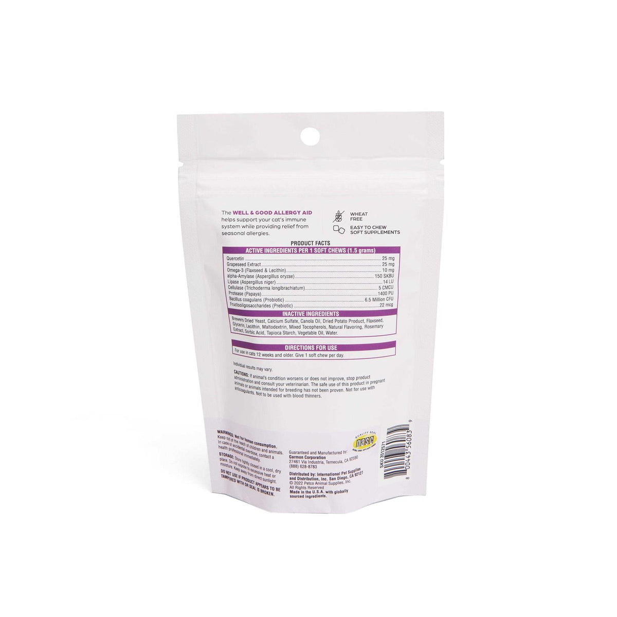 Cat Allergy Soft Chews L14707
