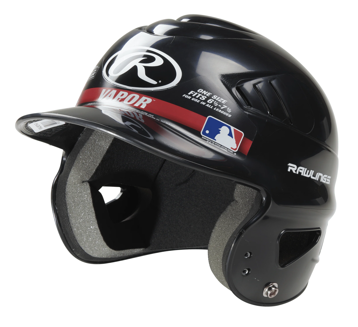 Youth Baseball Batting Helmet Black A19854