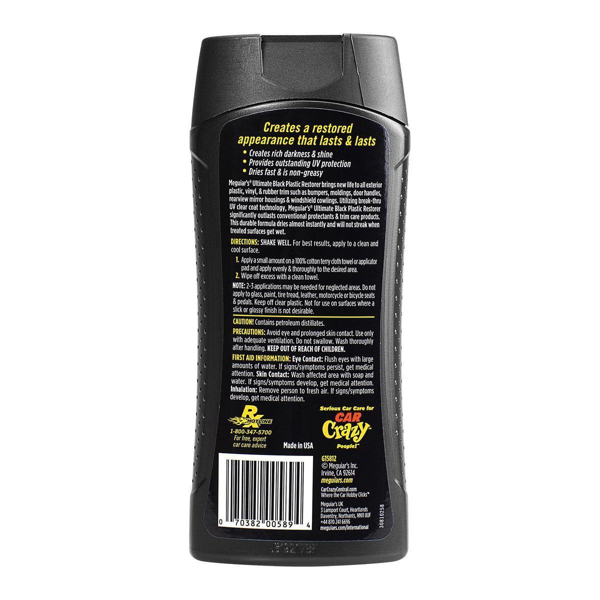 12 oz Plastic Restorer L86424