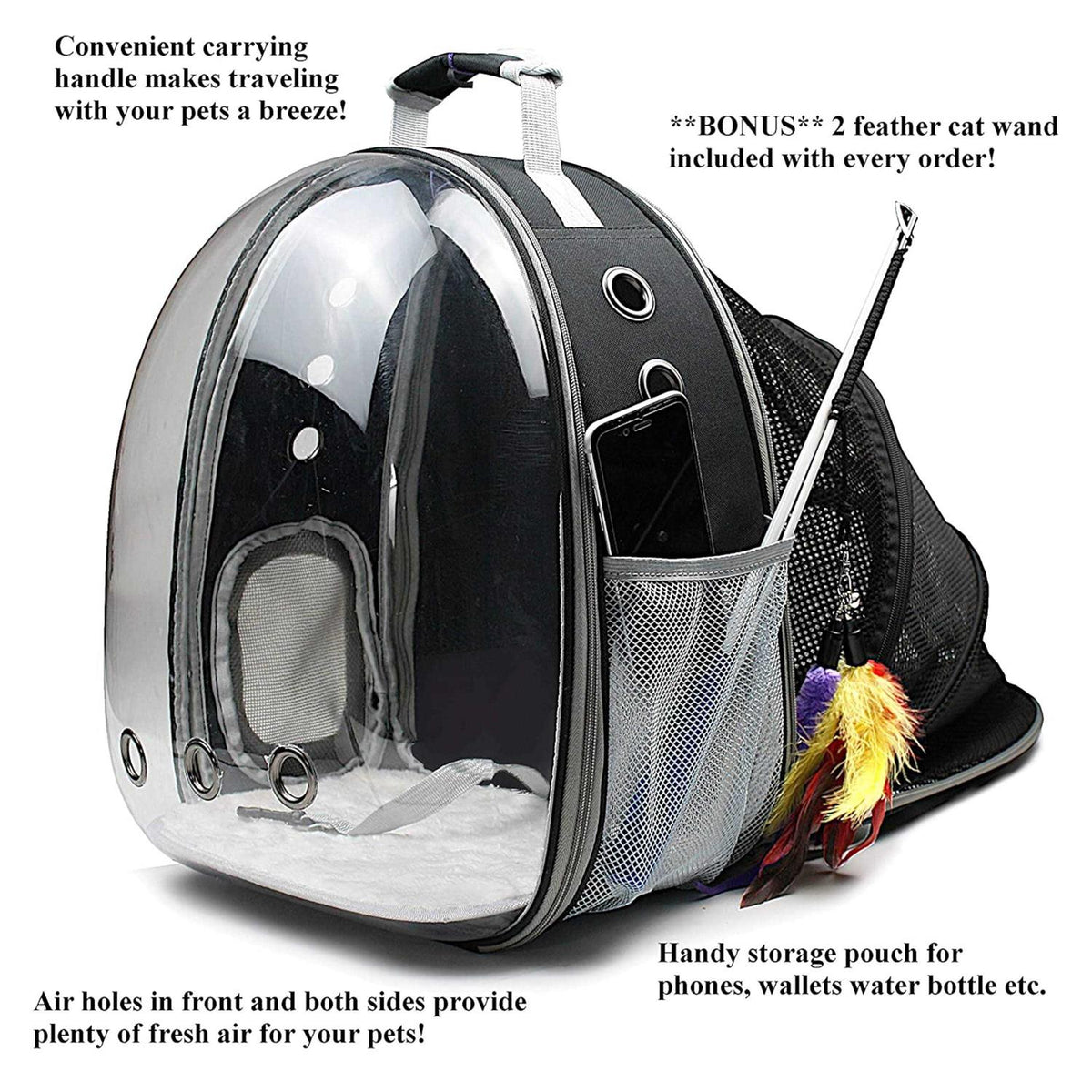 Dog & Cat Carrier Backpack V62509