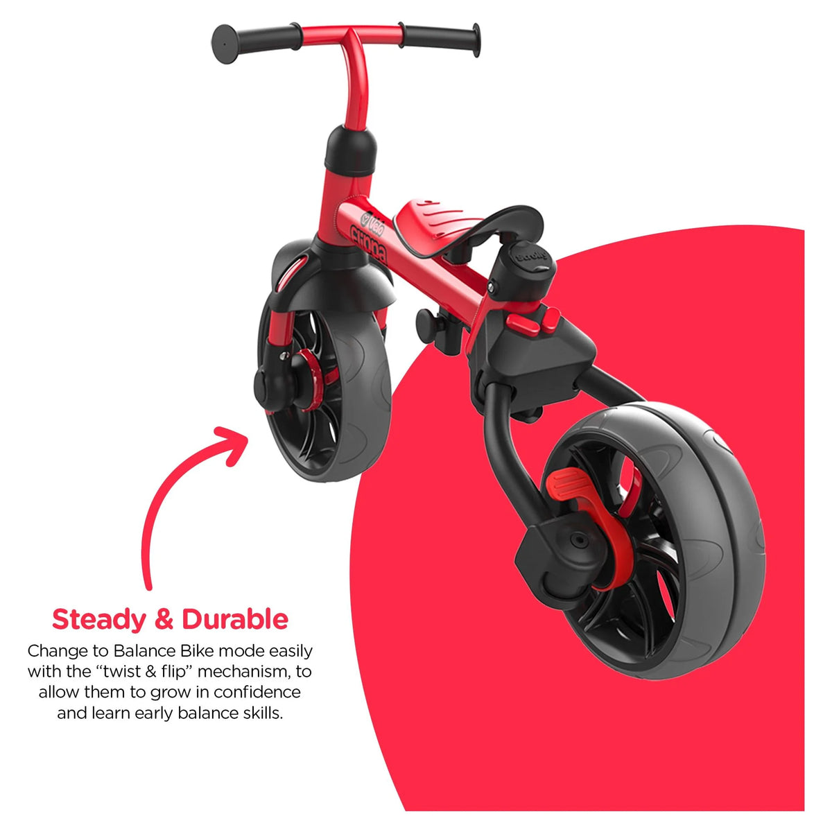 4-in-1 Triicycle to Balance Bike R70417