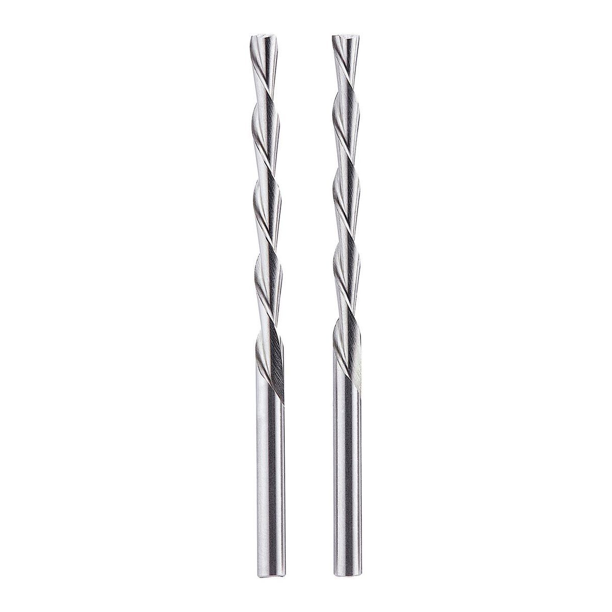 1/8 in. M2 High-Speed Steel Spiral Cut-Out Bits, 2-Pack O716081