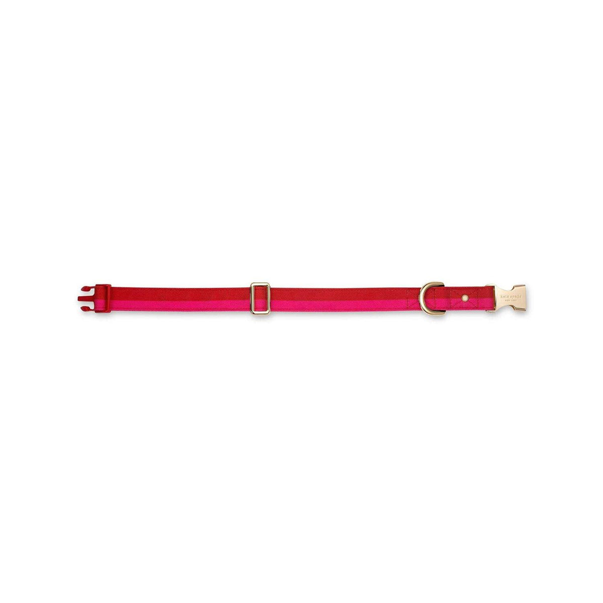 Red Pink Colorblock Dog Collar H7128