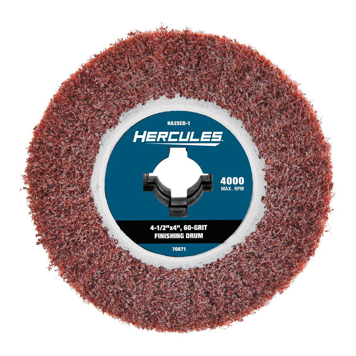 4-1/2 in. x 4 in. x 3/4 in. 60-Grit Finishing Drum T47581