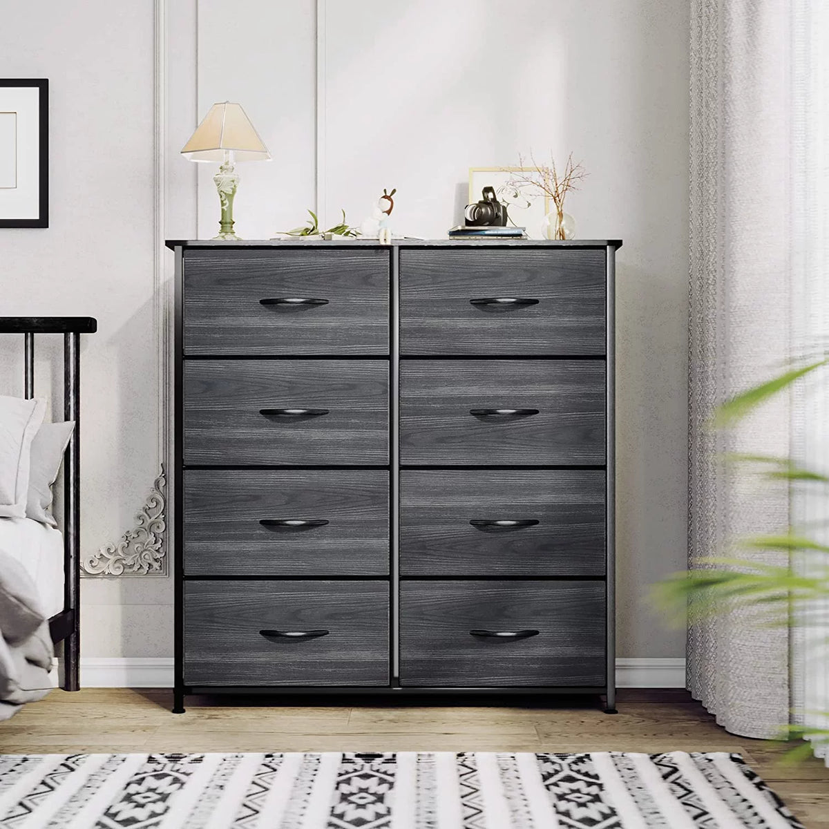 8 Drawer Fabric Storage Dresser A5561