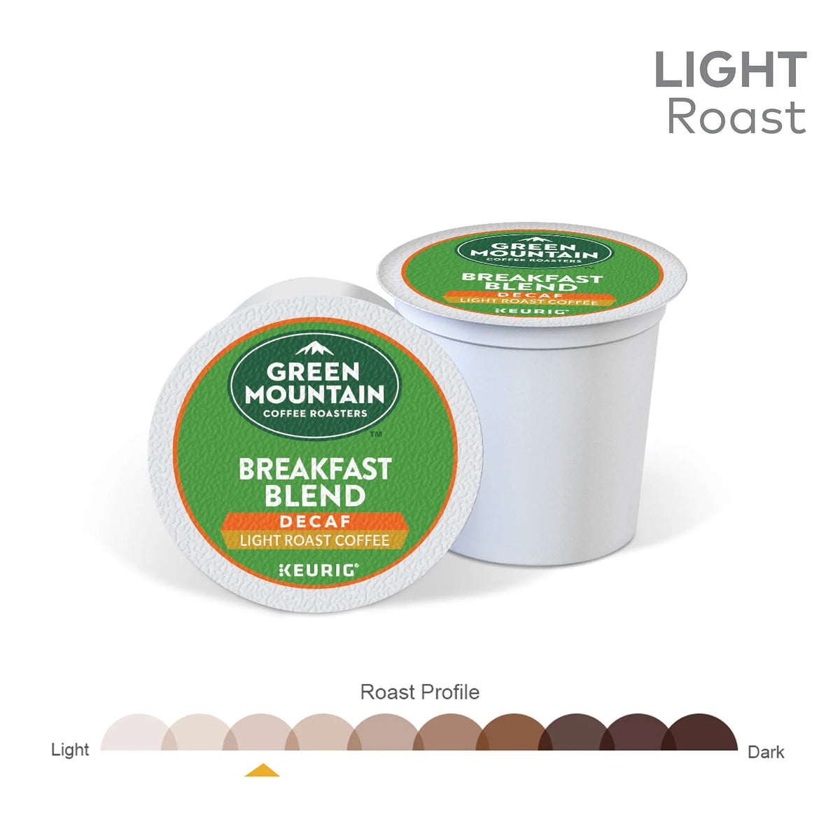 Light Roast Decaf Coffee K-Cup Pods 48 Count A92404