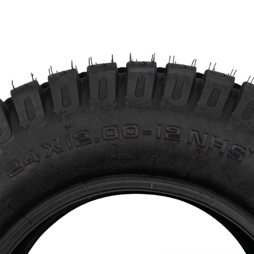 24x12.00-12 Lawn Mower Turf Tires 2 Pack V144