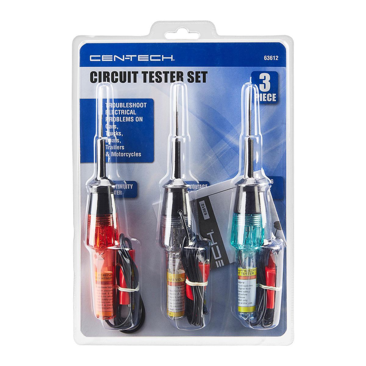Circuit Tester Set, 3-Piece K31026