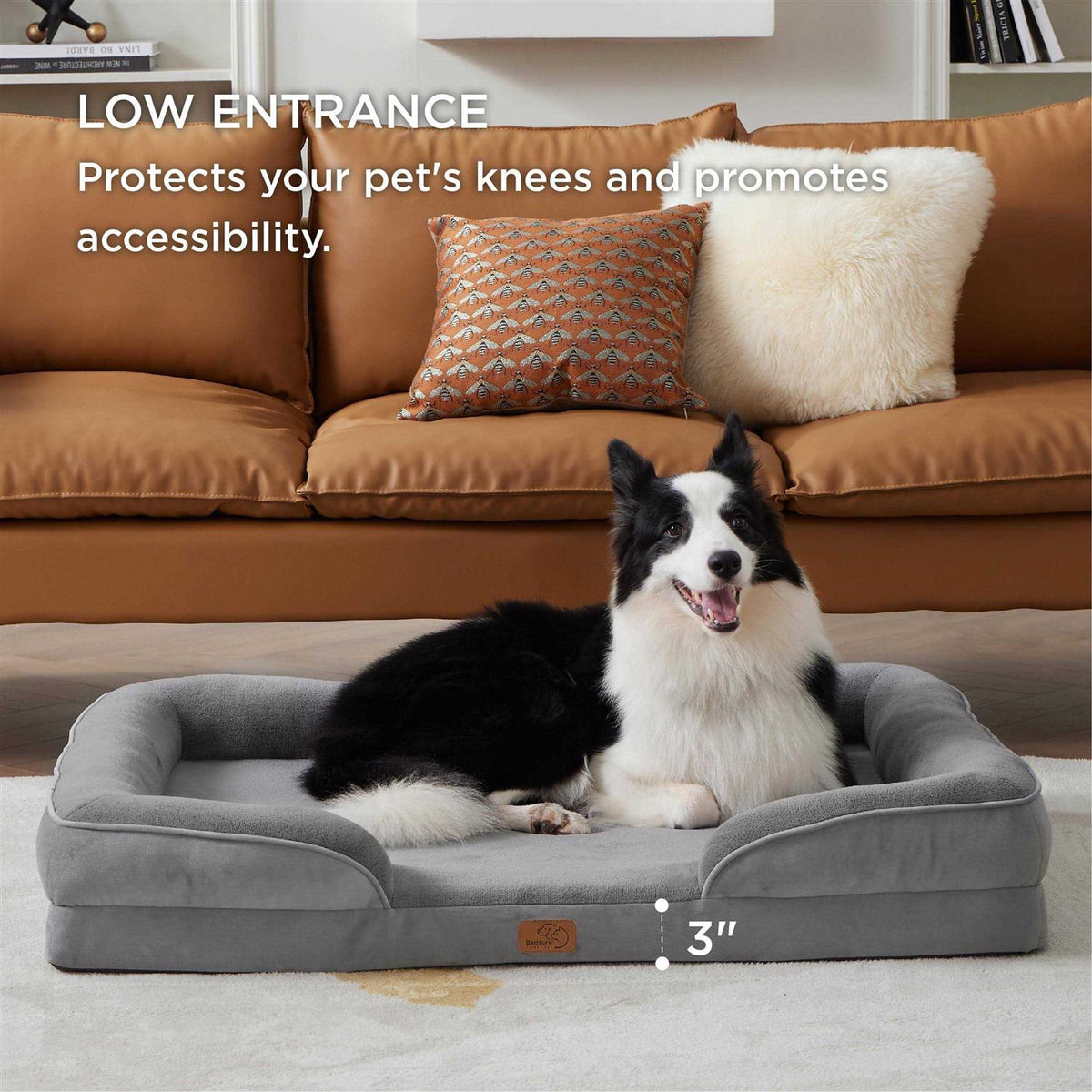 Washable Orthopedic Dog Bed P38687