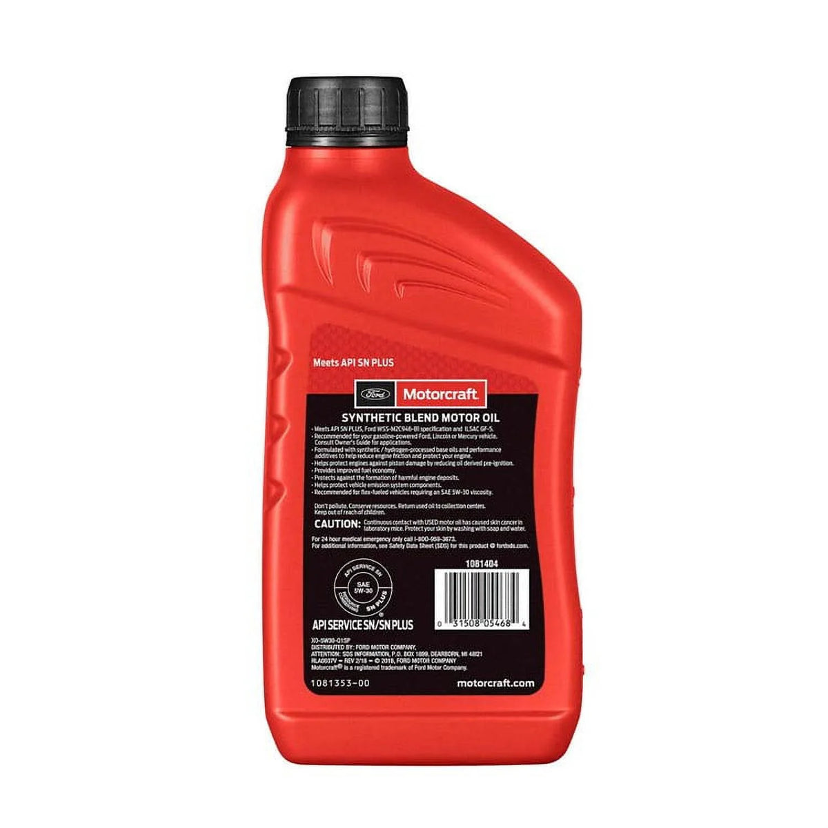 5W30 Motor Oil 1 qt P63523