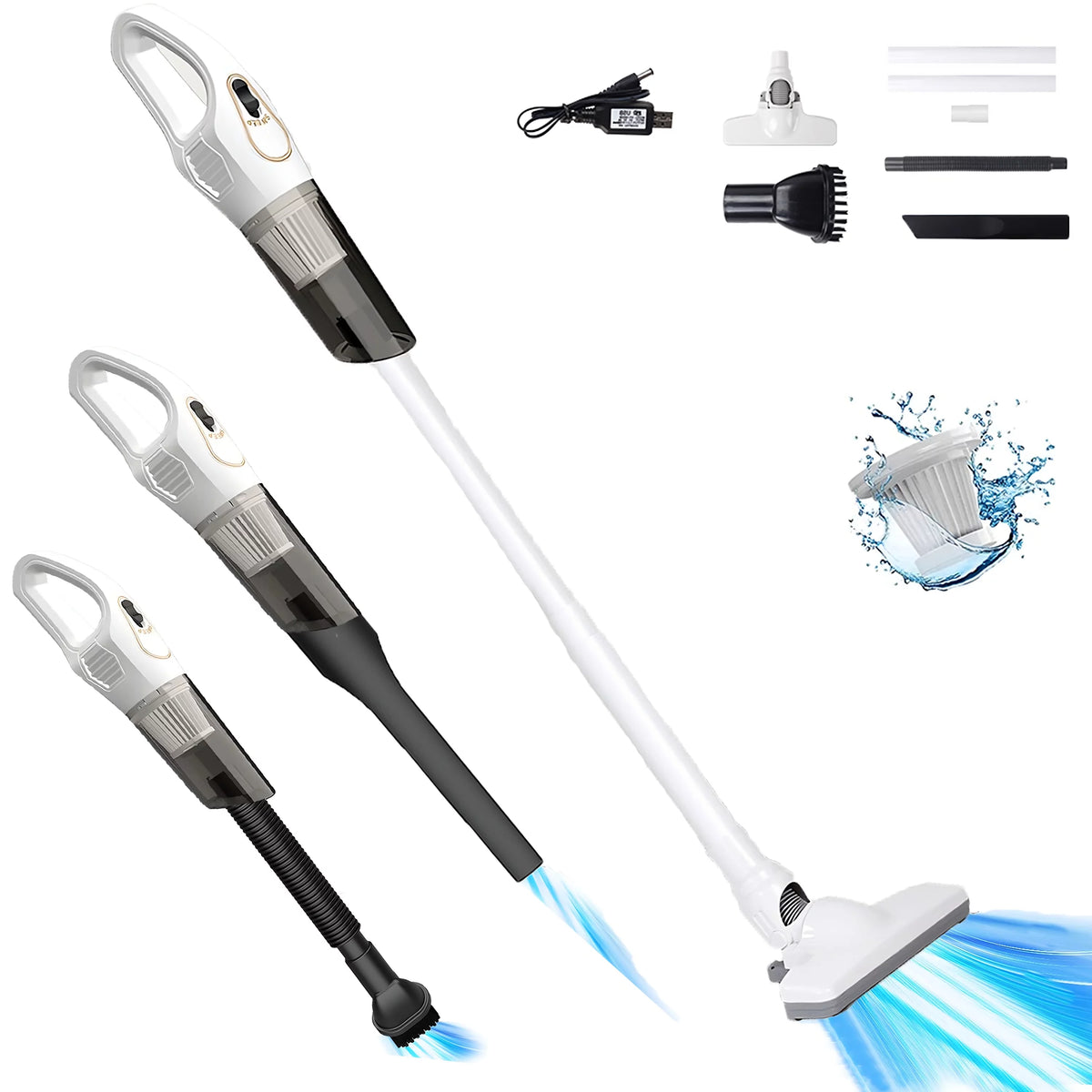 3 in 1 Cordless Handheld Vacuum Cleaner S857