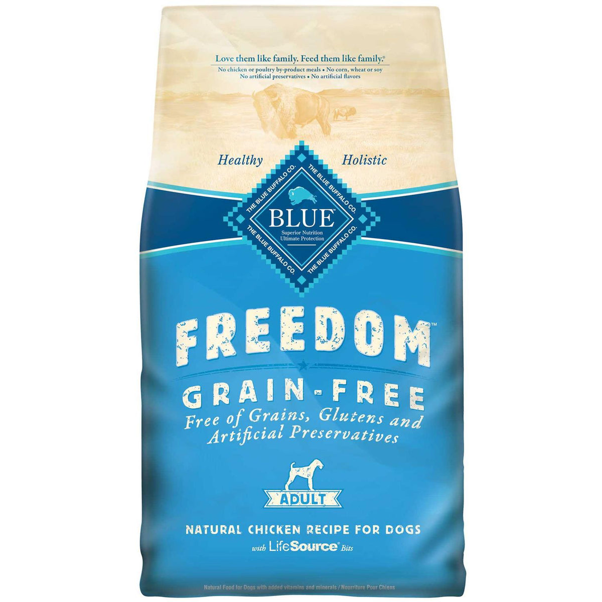 Blue Buffalo Freedom Adult Free Dog Food K87123