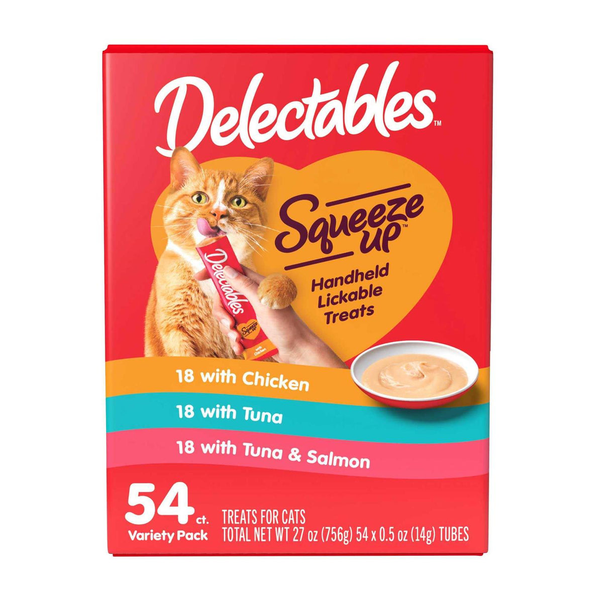 Squeeze Up Cat Treats Variety Pack M378
