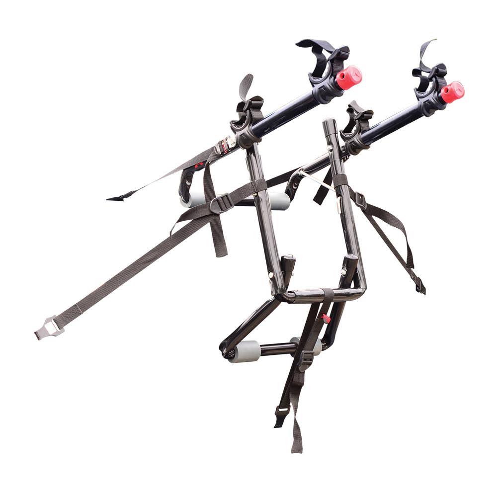 2-Bicycle Trunk Mounted Bike Rack Carrier, Black T620857