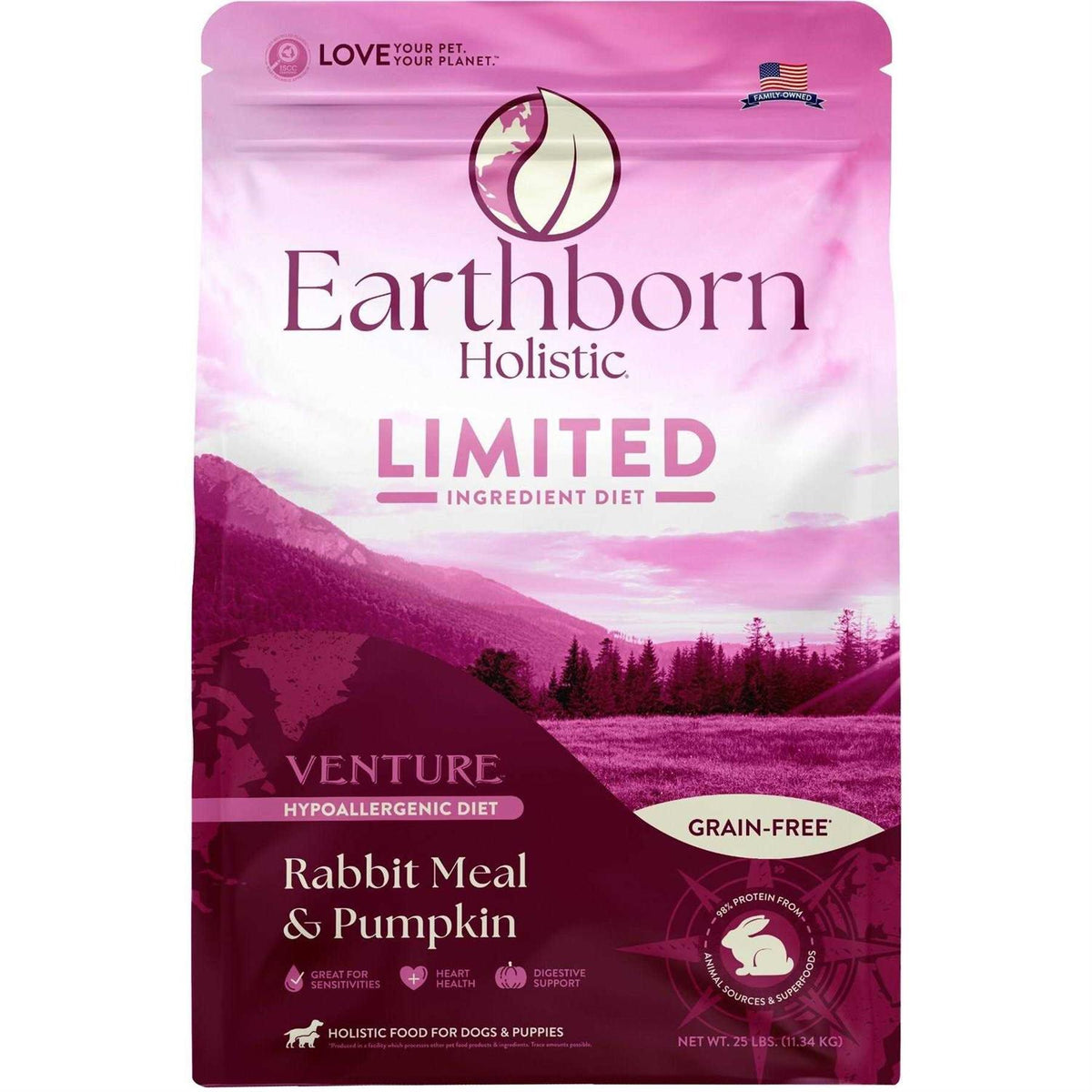 Grain Free Rabbit Meal Pumpkin Dry Dog Food M9208
