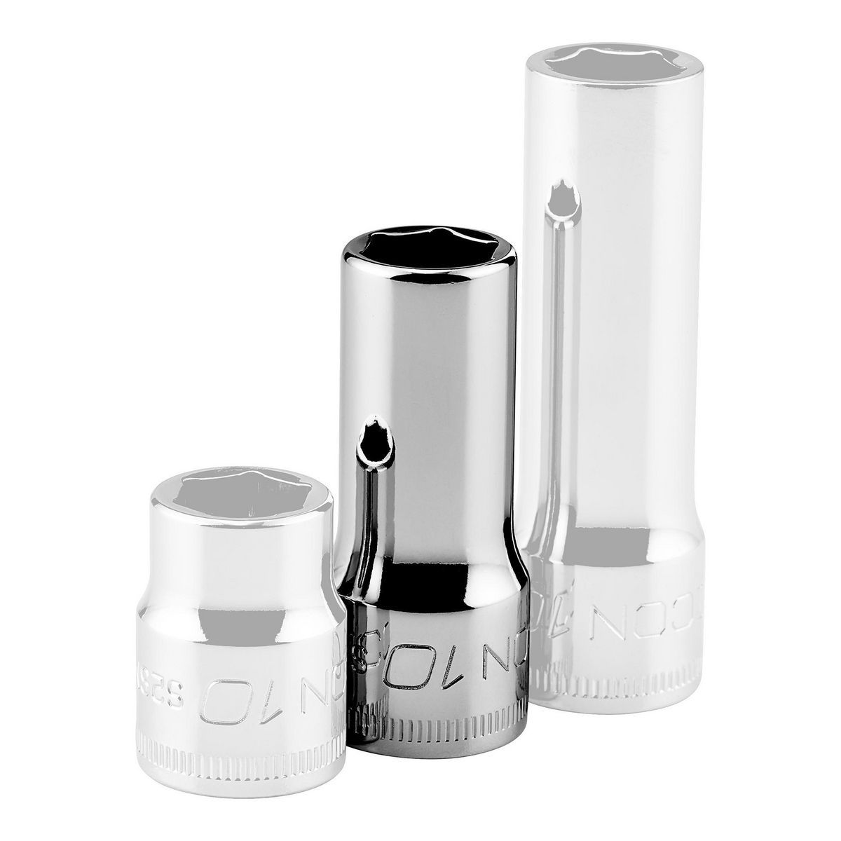 3/8 in. Drive Metric Semi-Deep Socket 12-Piece V10996