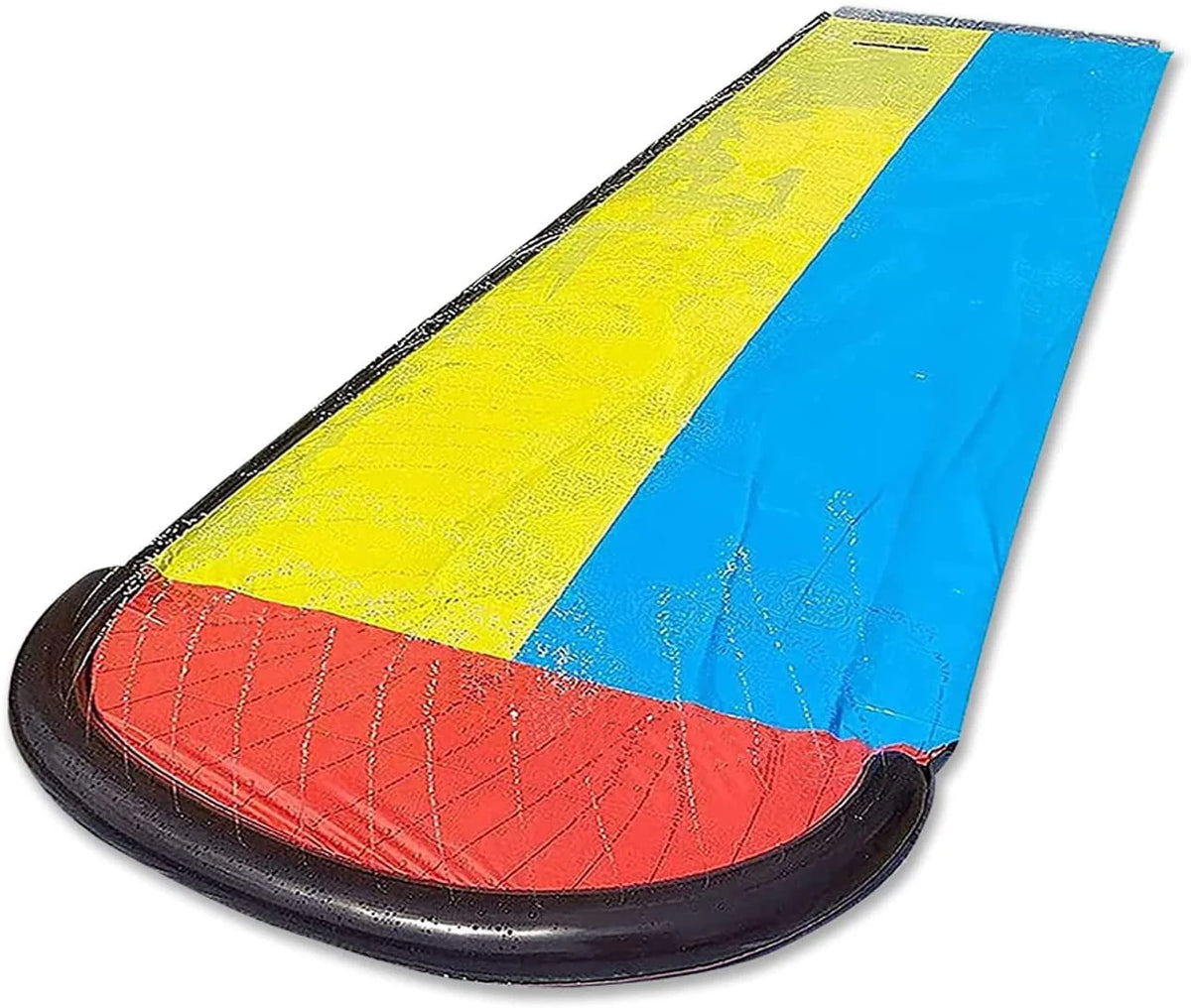15.5ft Double Race Lanes Water Slide H354785