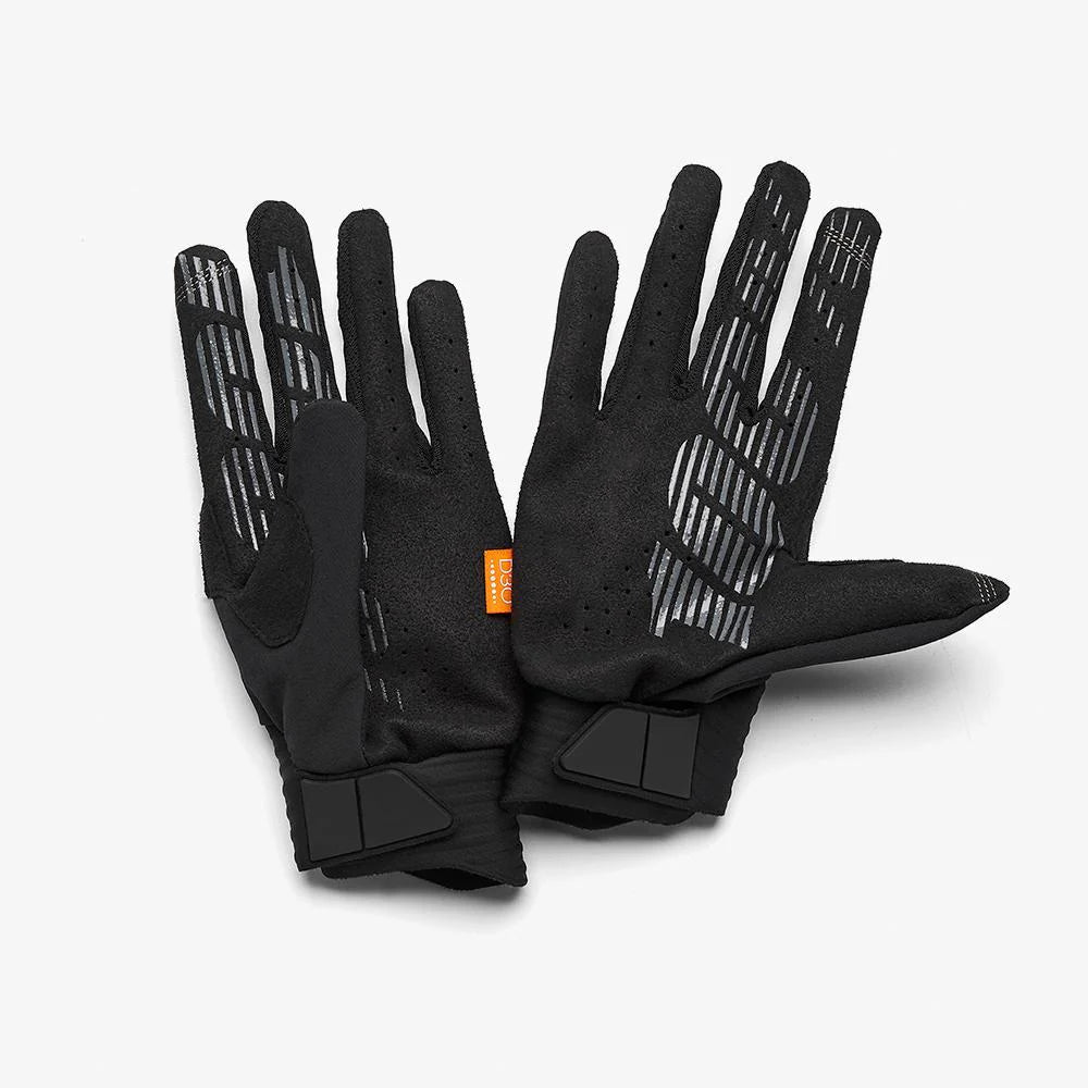 Race Gloves Fluo Yellow Black C82030