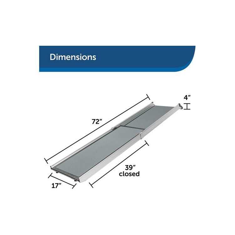 Telescoping Dog Ramp J84900