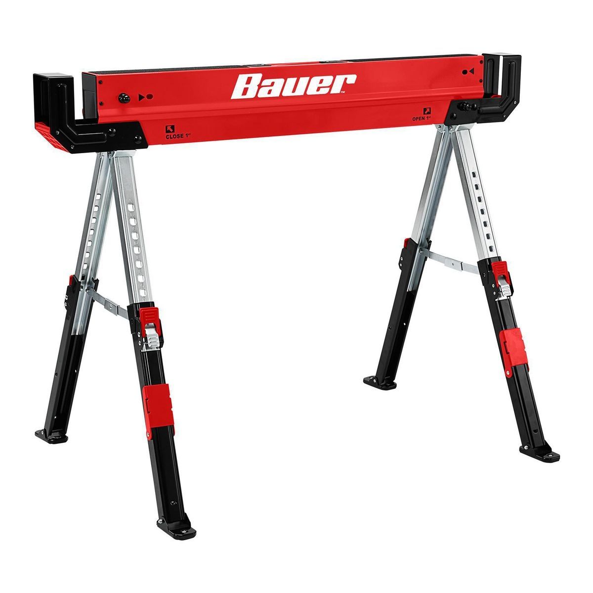 32 in. Steel Adjustable Sawhorse, 1300 lb. Capacity T254