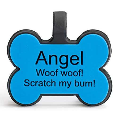Silent Silicone Dog Tag Y57085